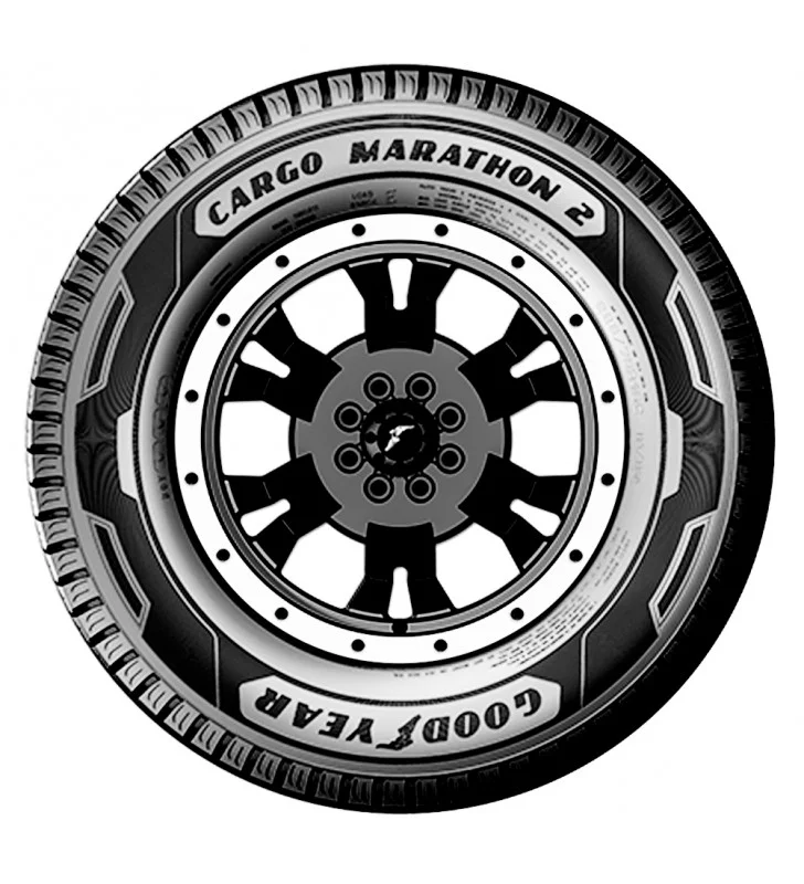Llanta 195/R15 GOODYEAR CARGO MARATHON 2 106/104Q