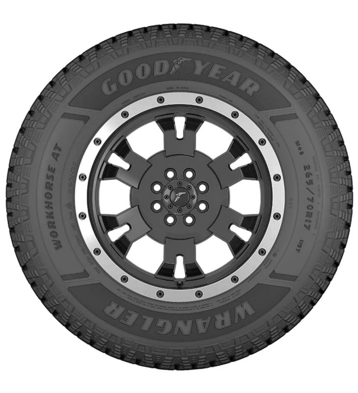 Llanta 265/70 R17 GOODYEAR WRANGLER WORKHORSE AT 121/118S